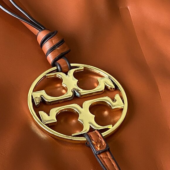 Tory Burch Miller Metal-Logo Slouchy Hobo Bag - Picture 4 of 7